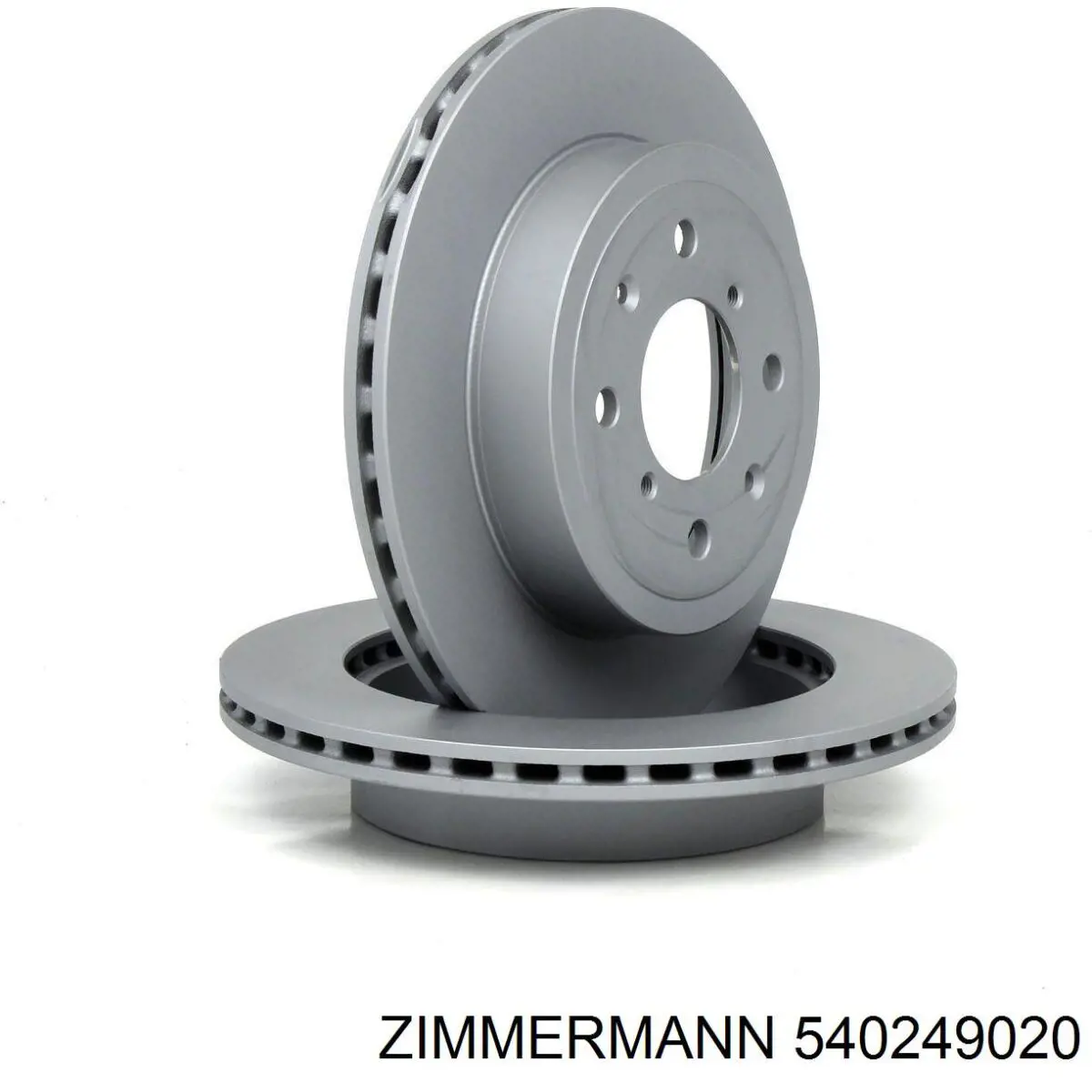 Диск переднього гальма Zimmermann 540249020 ціна, від 28.93 USD