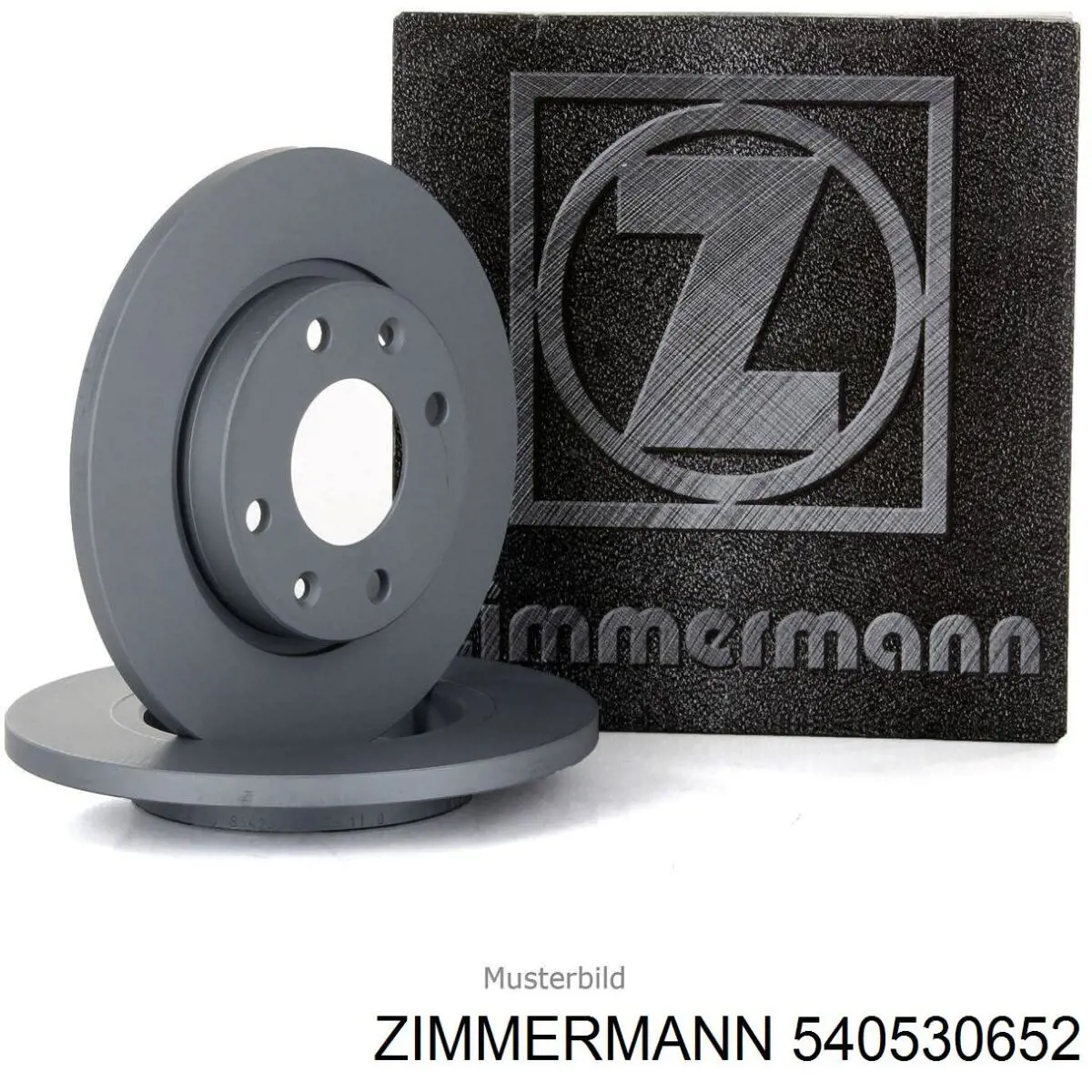 Купити 540530652 Zimmermann Диск заднього гальма