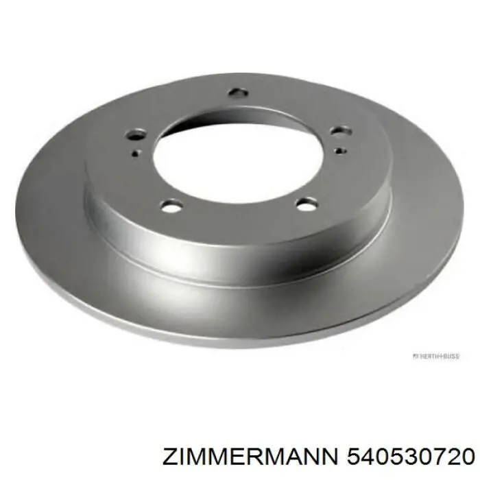 Гальмівні диски передні 540530720 Zimmermann