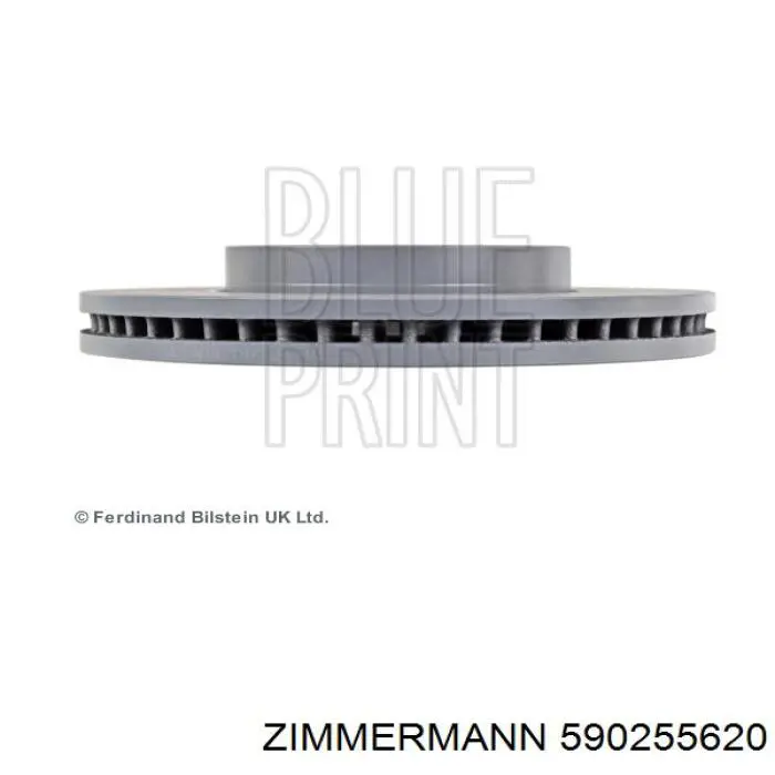 Гальмівні диски передні 590255620 Zimmermann