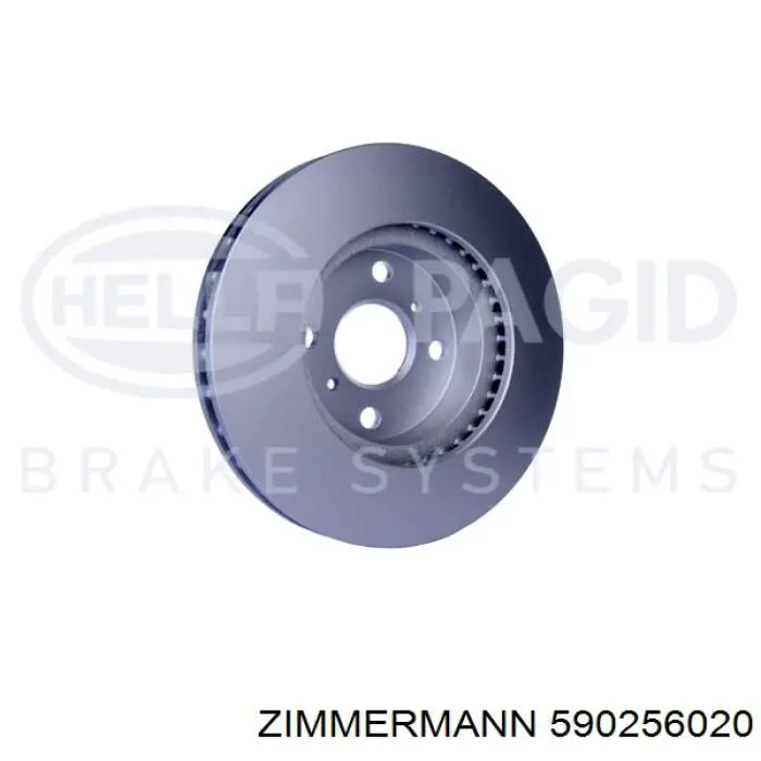 Купити 590256020 Zimmermann Ротор гальмівний