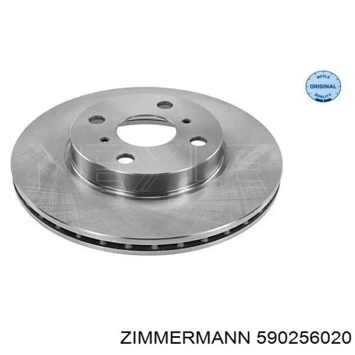 Гальмівні диски передні 590256020 Zimmermann