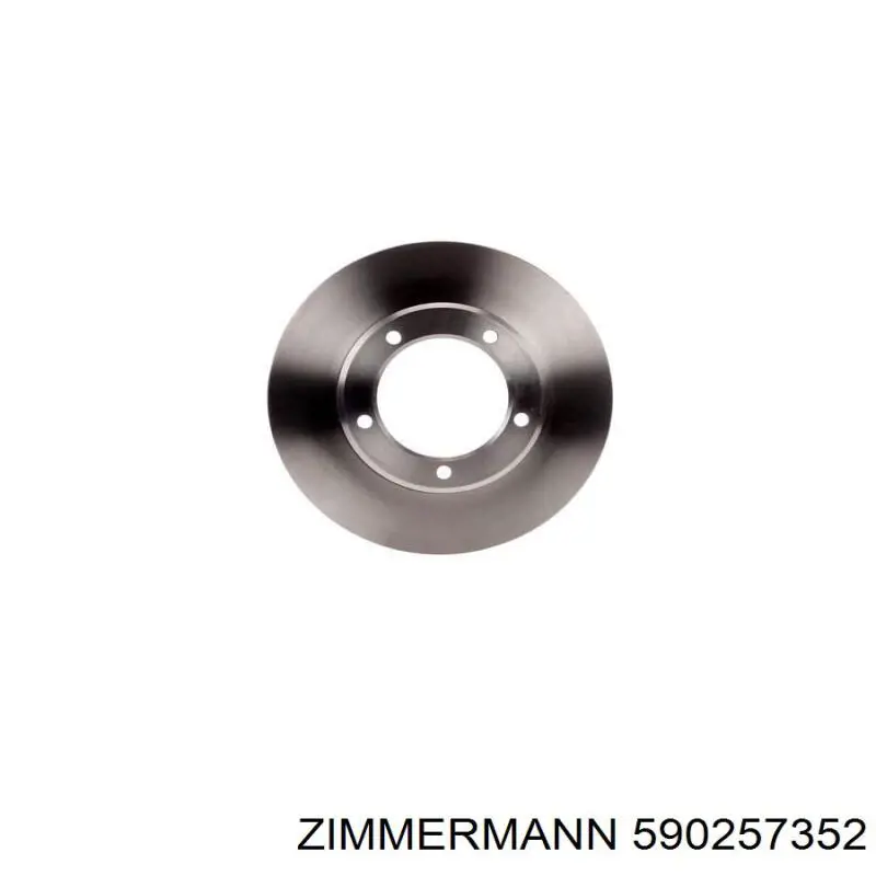 590257352 Zimmermann Гальмо дискове переднє