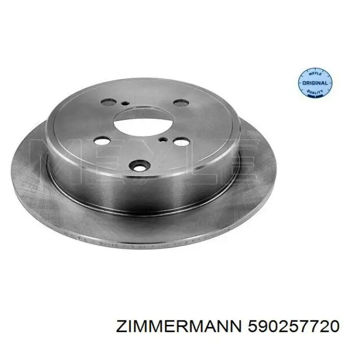 Гальмівні диски 590257720 Zimmermann
