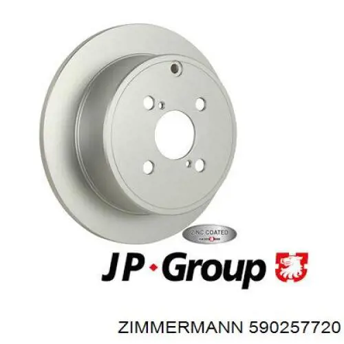 Гальмівні диски 590257720 Zimmermann