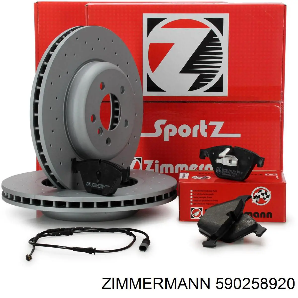 Купити 590258920 Zimmermann Ротор гальмівний