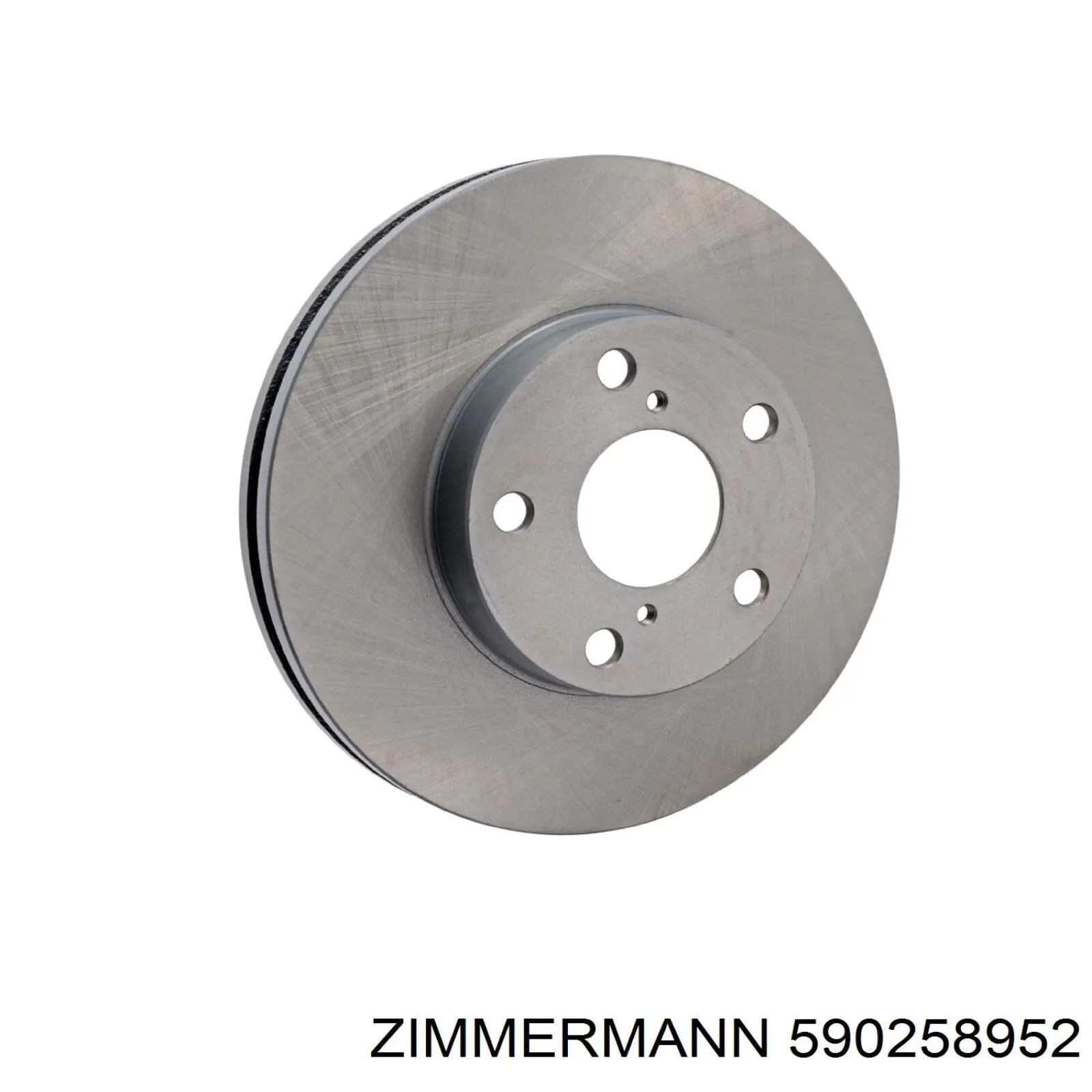590258952 Zimmermann Гальмо дискове переднє