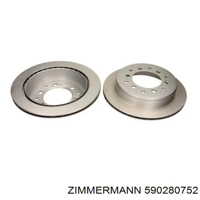 Гальмівні диски 590280752 Zimmermann