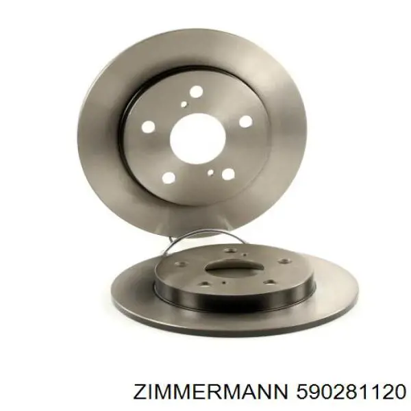 Гальмівні диски 590281120 Zimmermann
