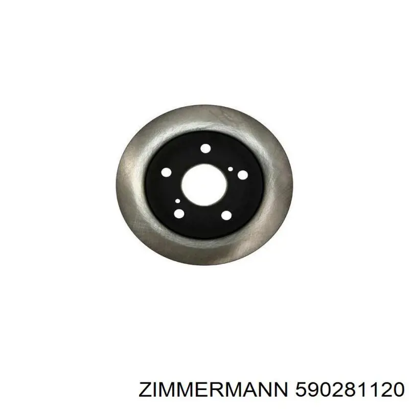 Гальмівні диски 590281120 Zimmermann