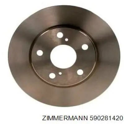 Купити 590281420 Zimmermann Ротор гальмівний