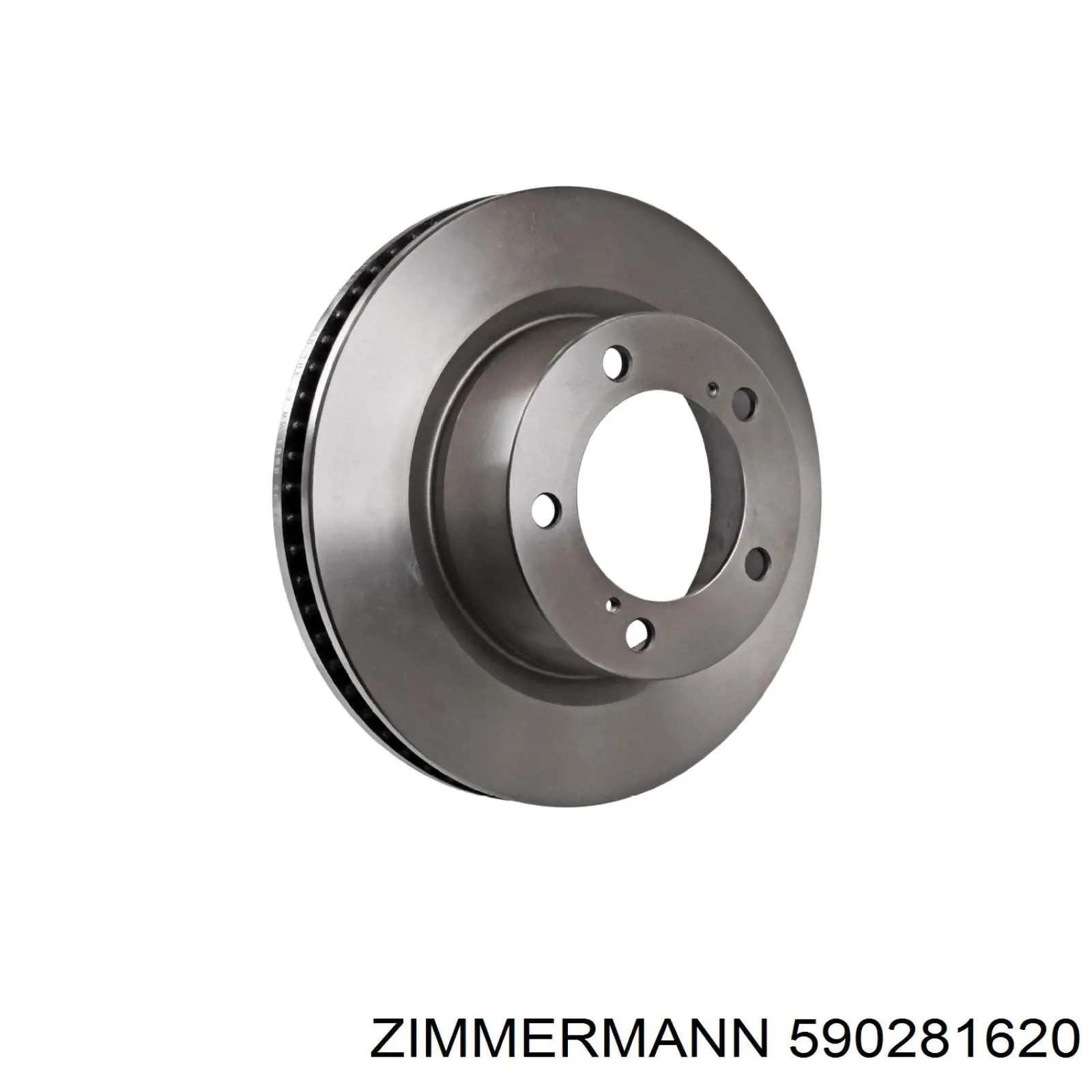 Гальмівні диски передні 590281620 Zimmermann