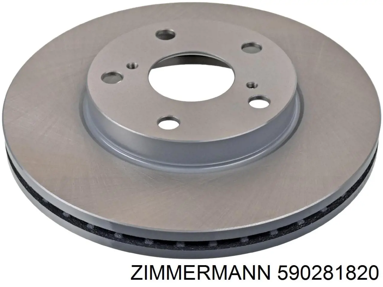 Гальмівні диски передні 590281820 Zimmermann