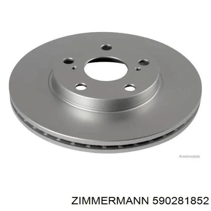 590281852 Zimmermann Гальмо дискове переднє