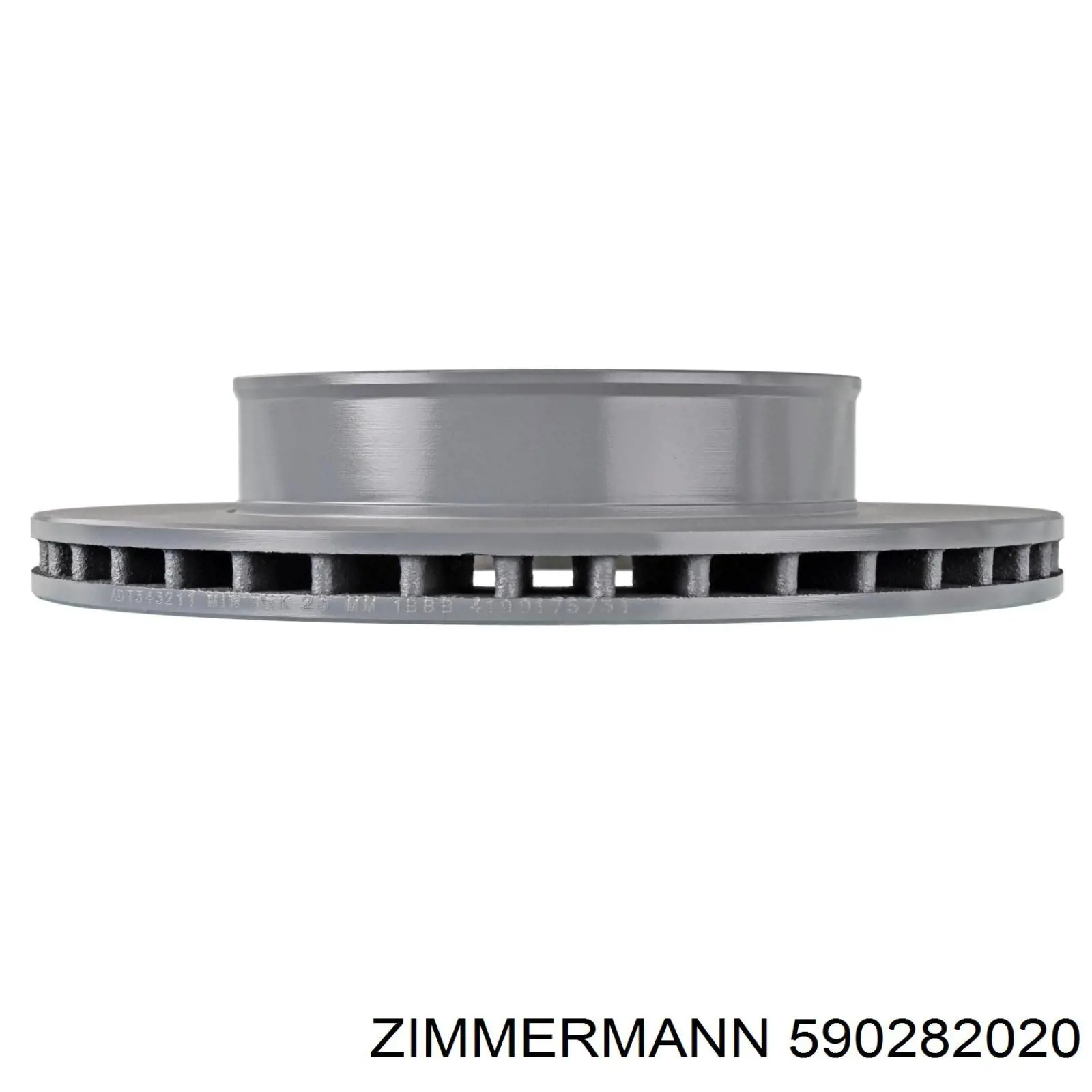 Гальмівні диски передні 590282020 Zimmermann