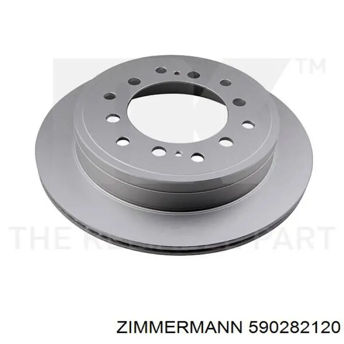 Задні дискові гальма Zimmermann 590282120 ціна, від 55.25 USD