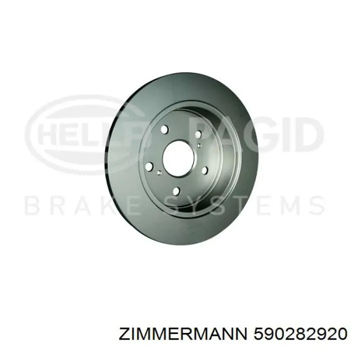 Гальмівні диски 590282920 Zimmermann