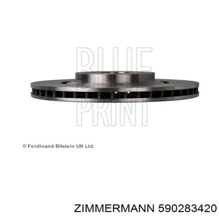 Купити 590283420 Zimmermann Ротор гальмівний