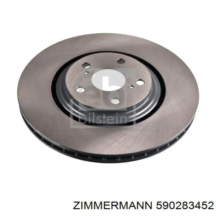 Купити 590283452 Zimmermann Ротор гальмівний