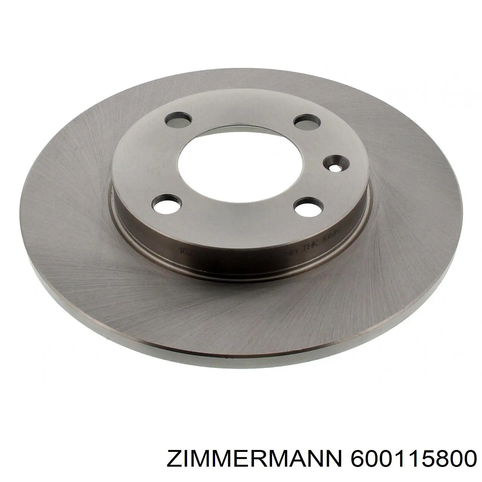 600115800 Zimmermann диск гальмівний передній