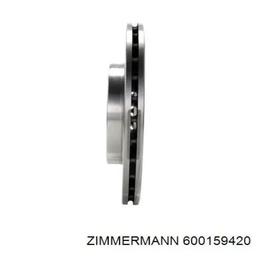 600159420 Zimmermann Гальмо дискове переднє