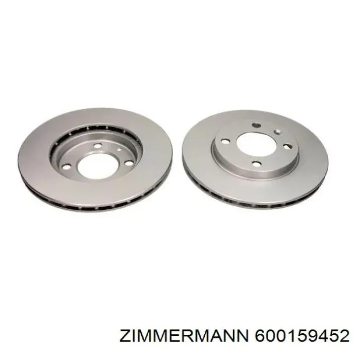 600159452 Zimmermann Гальмо дискове переднє