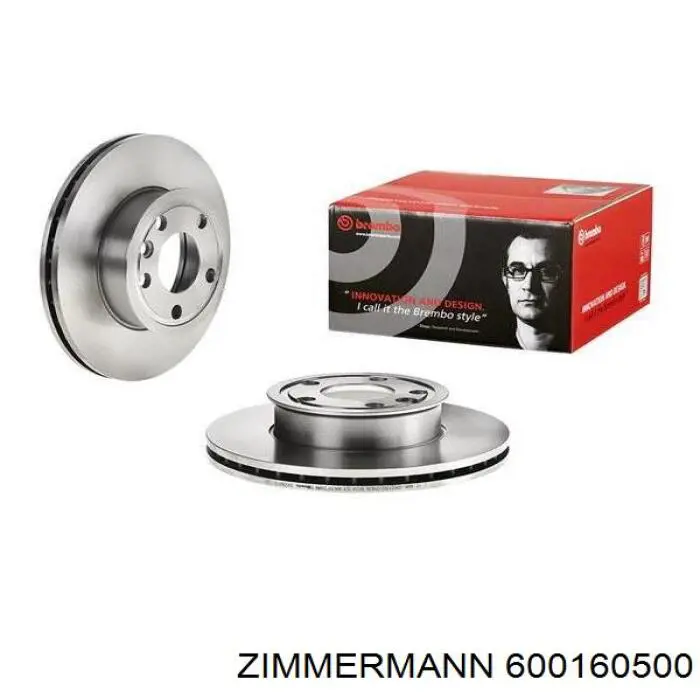 Купити 600160500 Zimmermann Ротор гальмівний