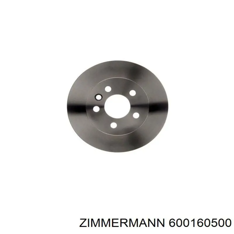 Гальмівні диски передні 600160500 Zimmermann