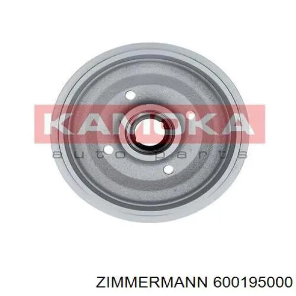 Барабан гальмівний задній Zimmermann 600195000