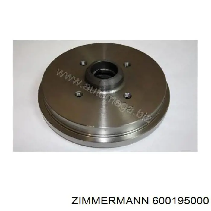 Барабан гальмівний задній Zimmermann 600195000 ціна, від 22.65 USD