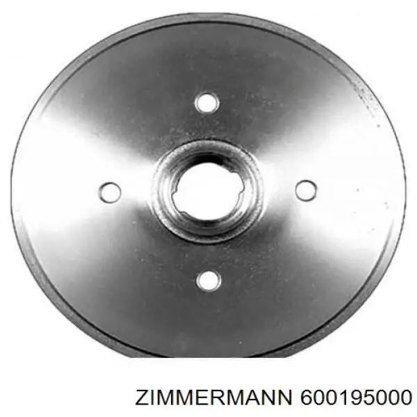 Купити 600195000 Zimmermann Барабан гальмівний задній