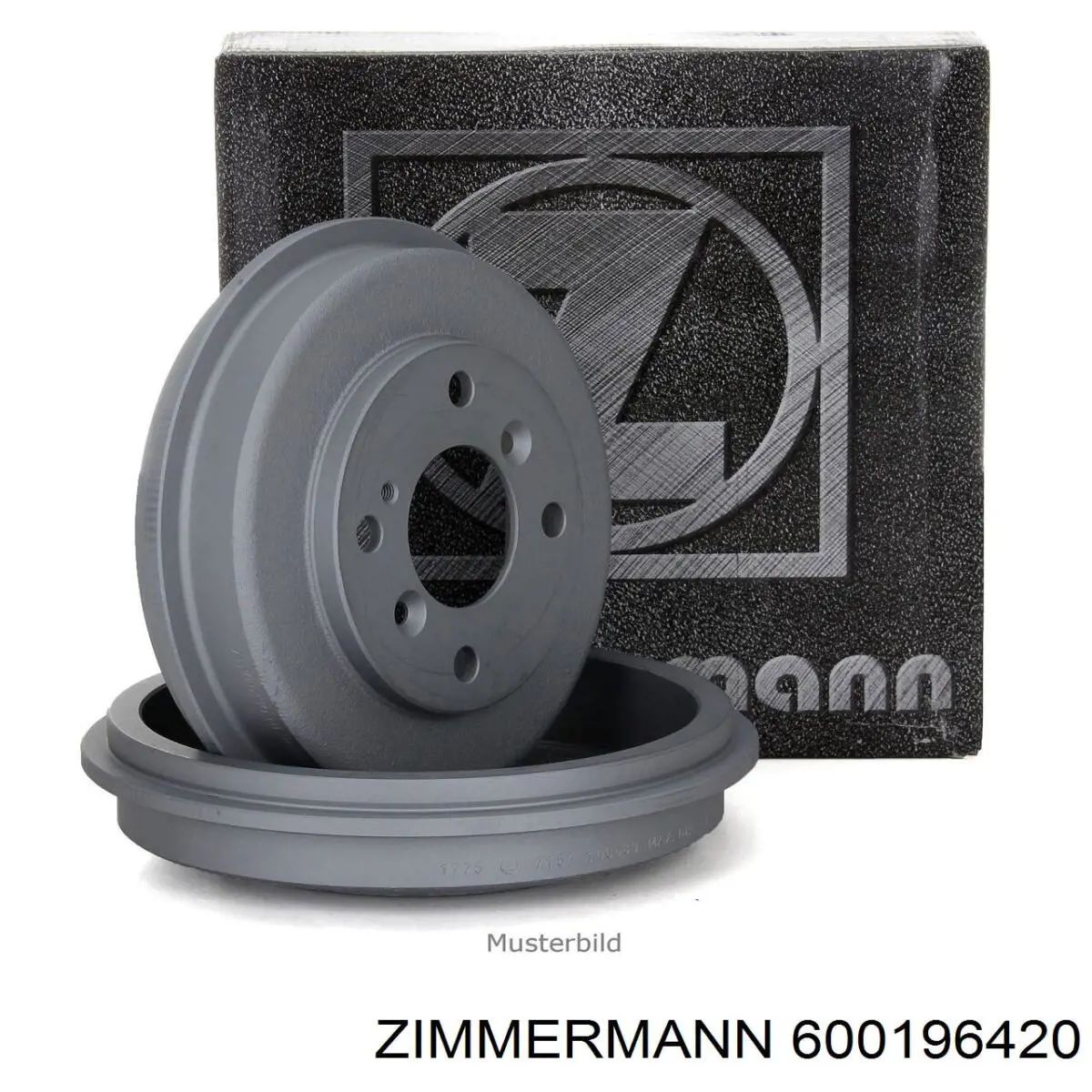 Барабан гальмівний задній Zimmermann 600196420 ціна, від 21.12 USD