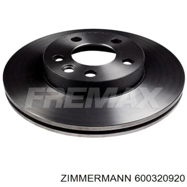 Гальмівні диски передні 600320920 Zimmermann