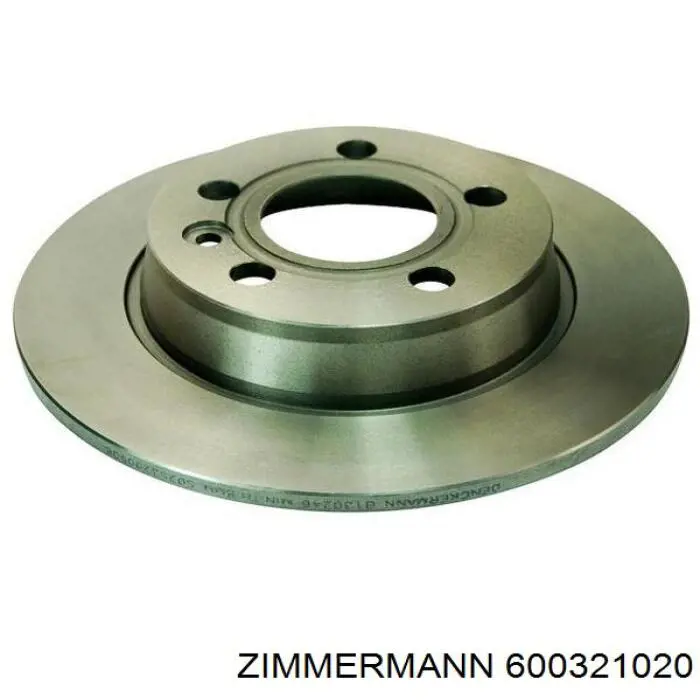 600321020 Zimmermann диск гальмівний задній