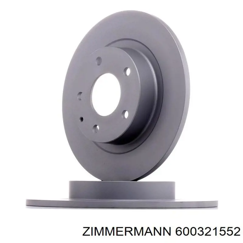 Диск переднього гальма Zimmermann 600321552 ціна, від 56.05 USD