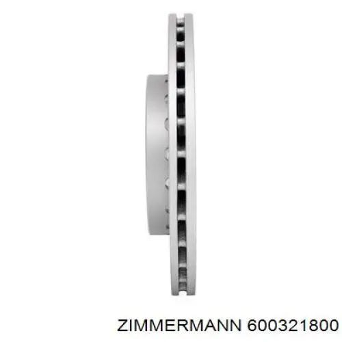 Диск переднього гальма Zimmermann 600321800 ціна, від 19.79 USD