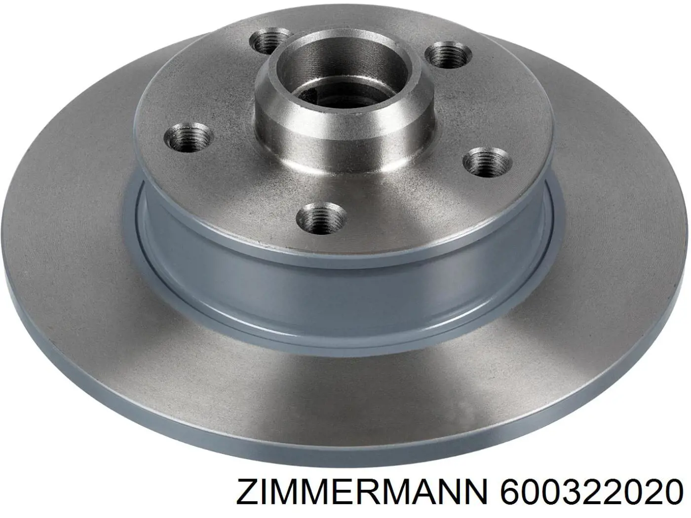 Диск гальмівний задній Zimmermann 600322020