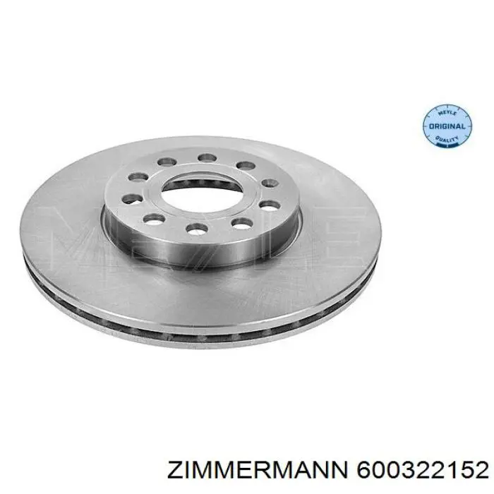 Купити 600322152 Zimmermann Ротор гальмівний