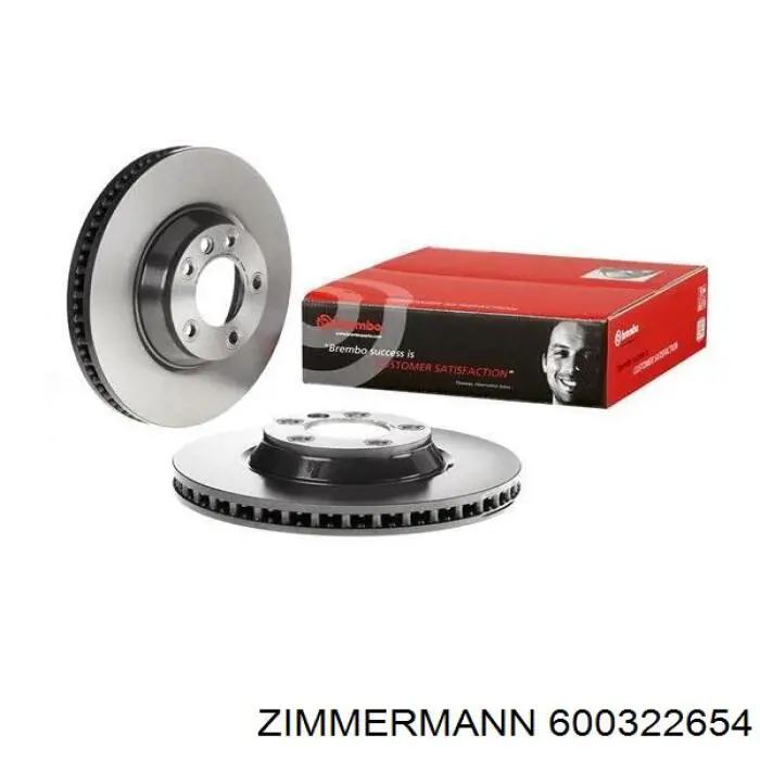 Купити 600322654 Zimmermann Ротор гальмівний