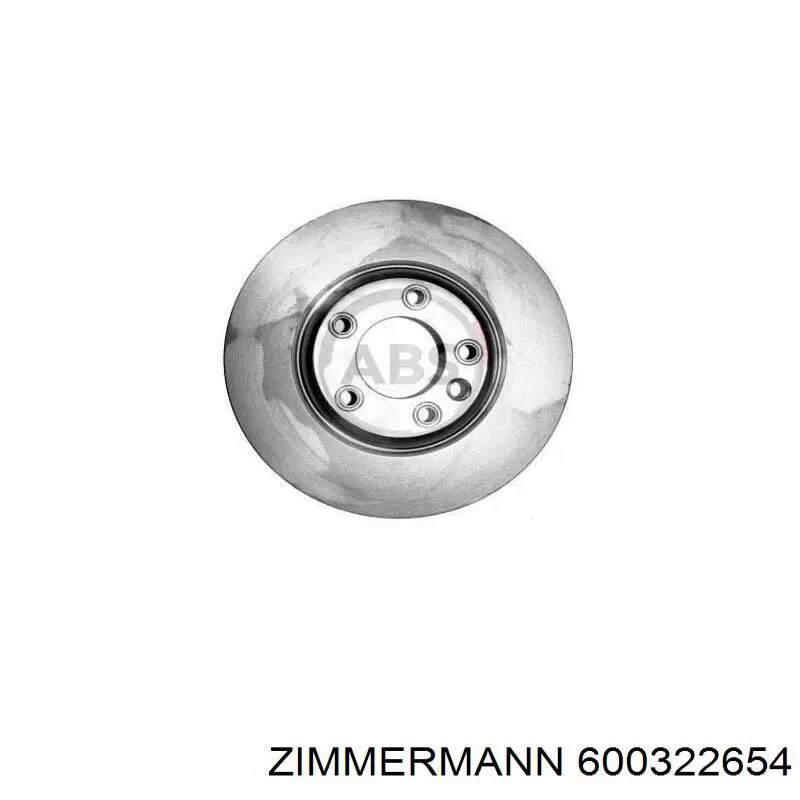 Гальмівні диски передні 600322654 Zimmermann