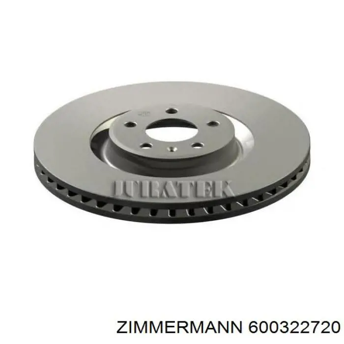 600322720 Zimmermann Гальмо дискове переднє