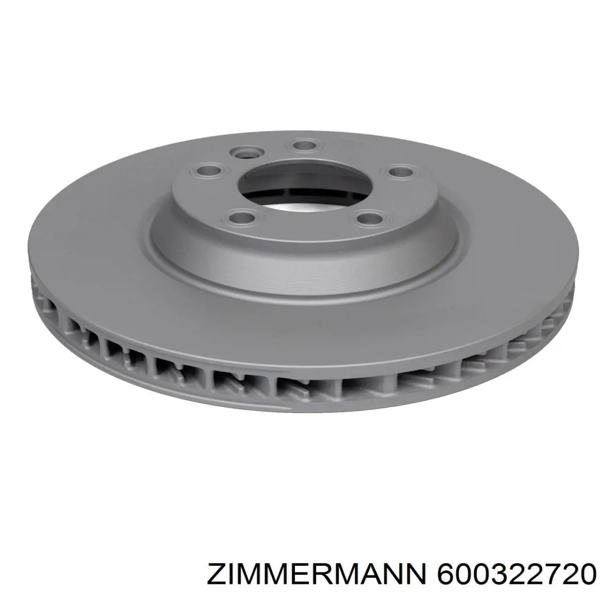 Диск гальмівний передній Zimmermann 600322720