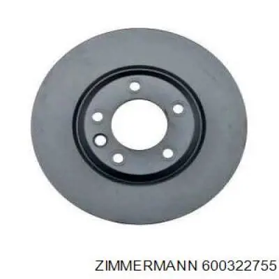 Купити 600322755 Zimmermann Ротор гальмівний