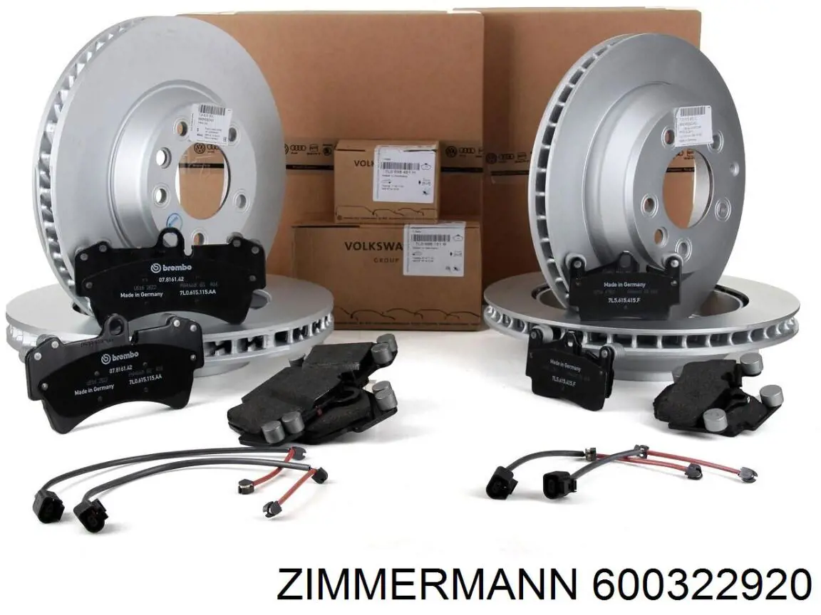 Гальмівні диски 600322920 Zimmermann