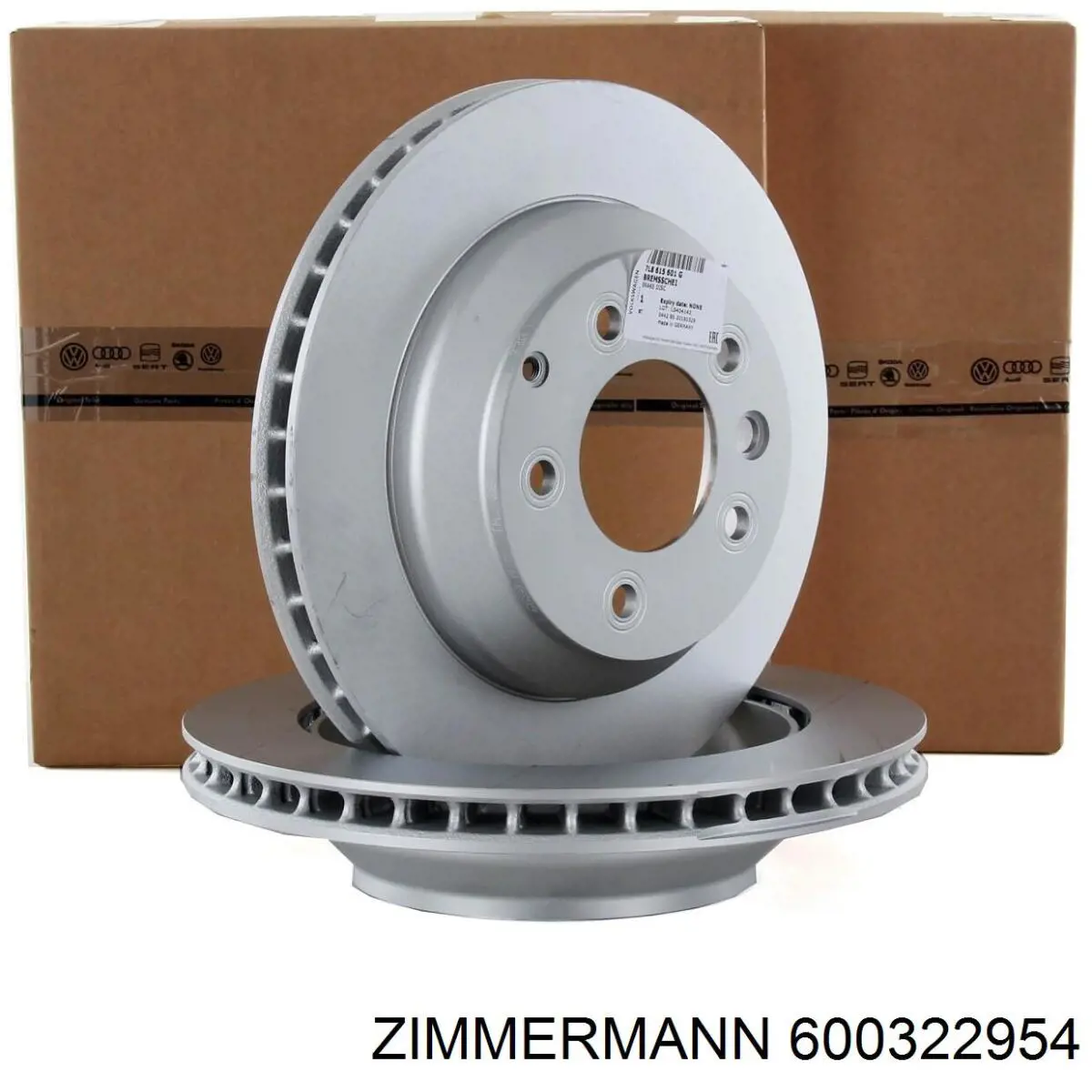 Гальмівні диски 600322954 Zimmermann