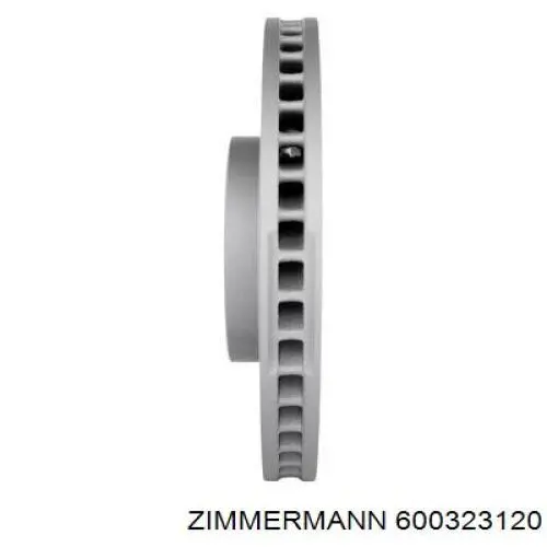 Диск гальмівний передній Zimmermann 600323120
