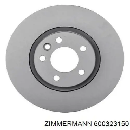 Диск гальмівний передній 600323150 Zimmermann