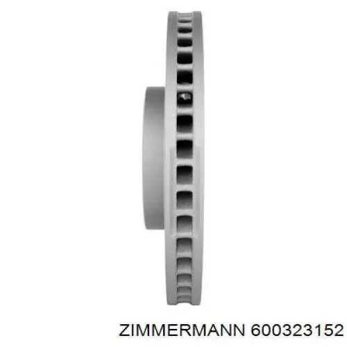 Гальмівні диски передні 600323152 Zimmermann