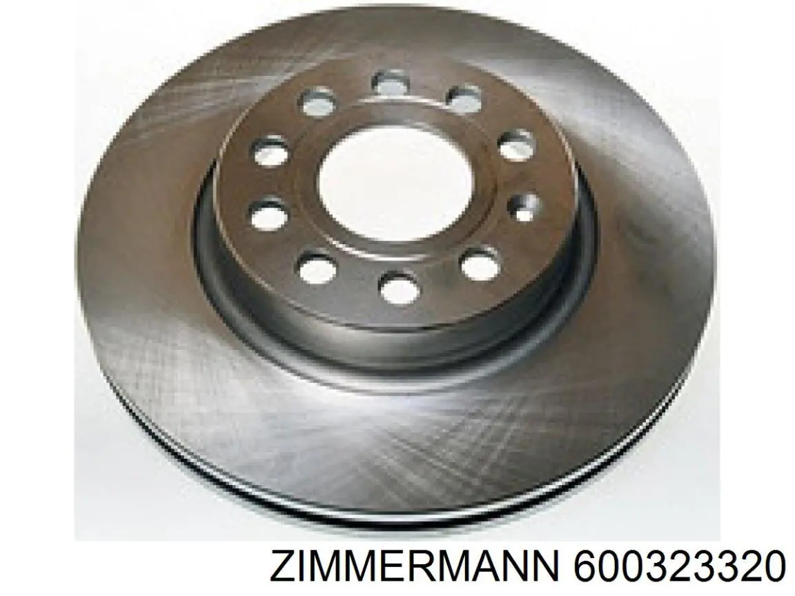 Купити 600323320 Zimmermann Ротор гальмівний