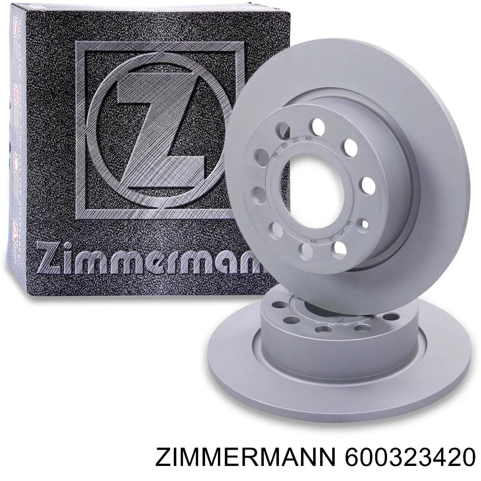 Диск гальмівний задній Zimmermann 600323420